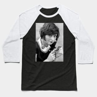 Clara Bow Baseball T-Shirt